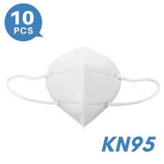 4-ply KN95 Face Masks N95 Respirators alternatives & equivalents(10 PCS)