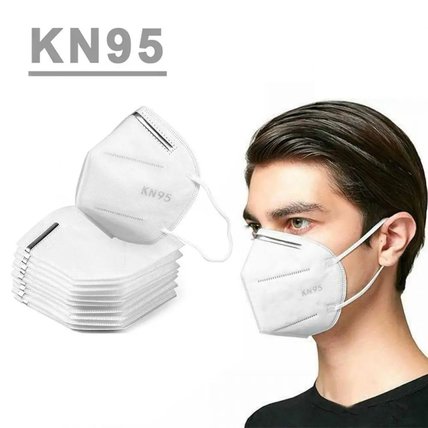 5-ply KN95 Respirator Disposable Face Mask Same Level with N95(10 PCS)