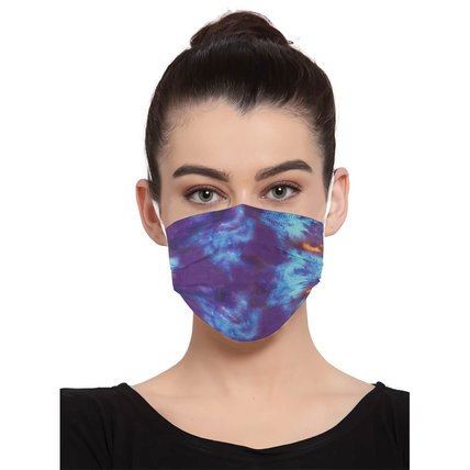 Multicolor Tie Dye Printed Disposable Face Mask Adult 3-ply (50 PCS - Any 5 Colors)