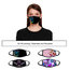 Unisex Cloth Mask Fashion 3D Digital Printed Dustproof Washable