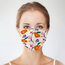 3-ply Disposable Protective Face Mask Ear loop Pleated Floral(20 PCS)