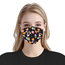 Multicolor Christmas Printed Disposable Face Mask Adult  3-ply(50 PCS - Any 5 colors)